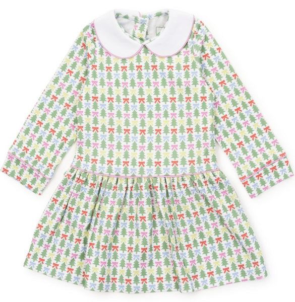 Lillian Girls Dress - Tree Topper Bows