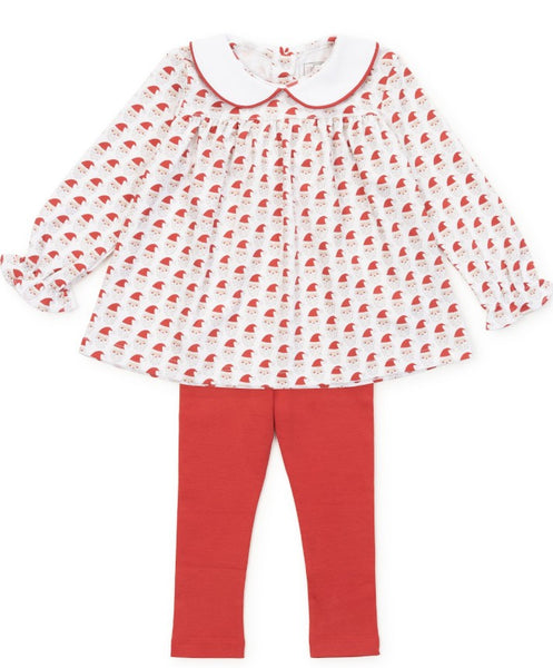 Morgan Legging Set - Whimsical Santa