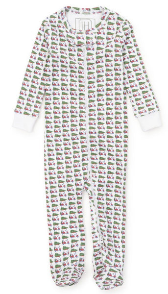 Parker Zip Pajama - Christmas at the Club