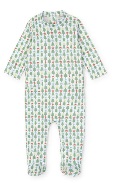 Preston Boys Romper - Tree Topper Stars