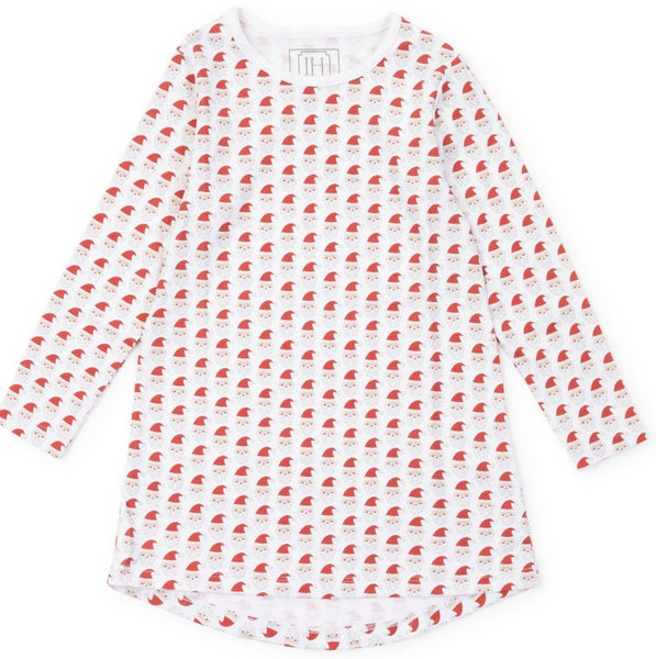 Berkeley Lounge Dress - Whimsical Santa