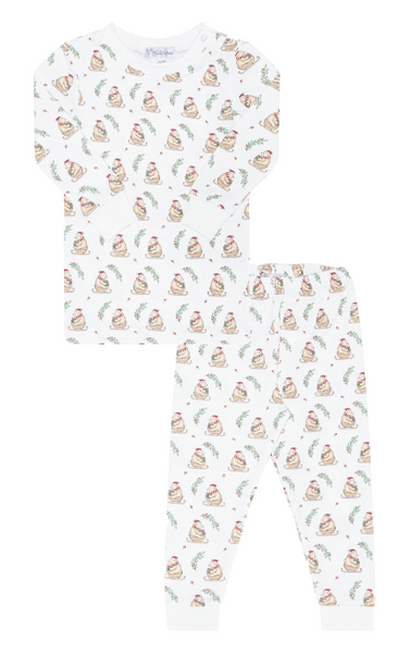 Nella Pima PJ Set - Christmas Bears