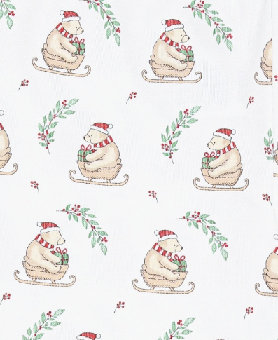 Nella Pima PJ Set - Christmas Bears